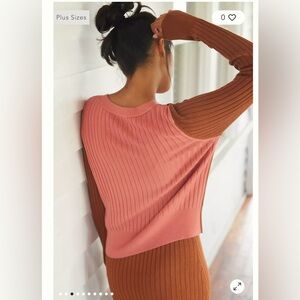 Daily Practice by Anthropologie Colorblock Sweater